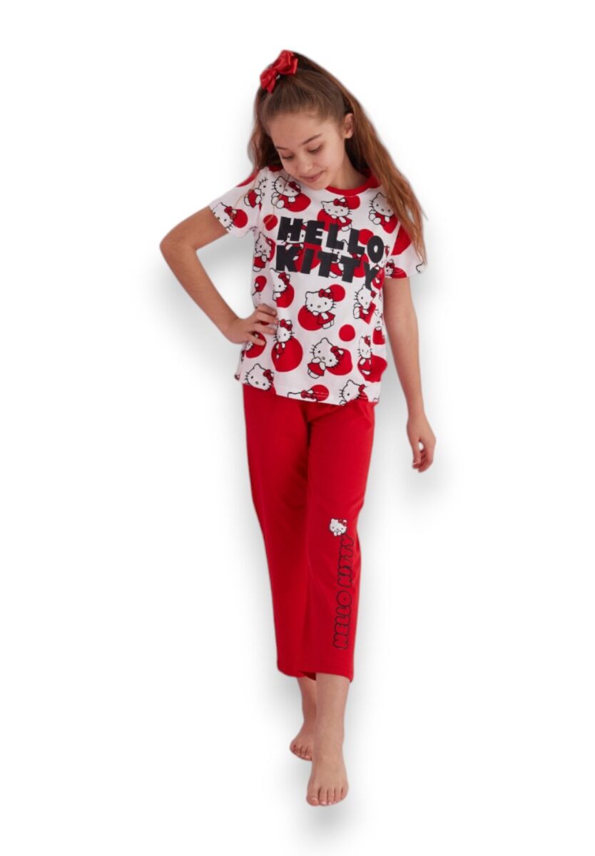 Πιτζάμα παιδική με μακρύ παντελόνι Hello Kitty Fresh Morning