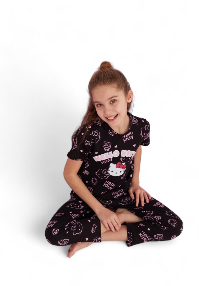 Πιτζάμα παιδική με μακρύ παντελόνι Hello Kitty Sweet Dreams