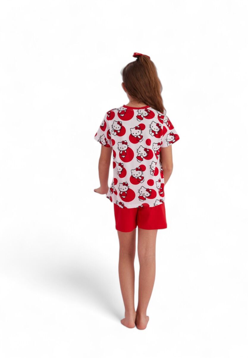 Πιτζάμα παιδική με σορτσάκι Hello Kitty Fresh Morning