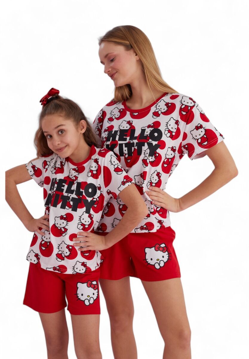 Πιτζάμα παιδική με σορτσάκι Hello Kitty Fresh Morning