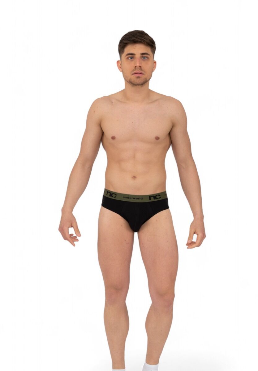 Σλιπ ανδρικό Nina Club Black Olive
