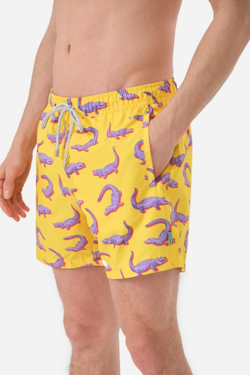 Μαγιο John Frank Crocodile Yellow