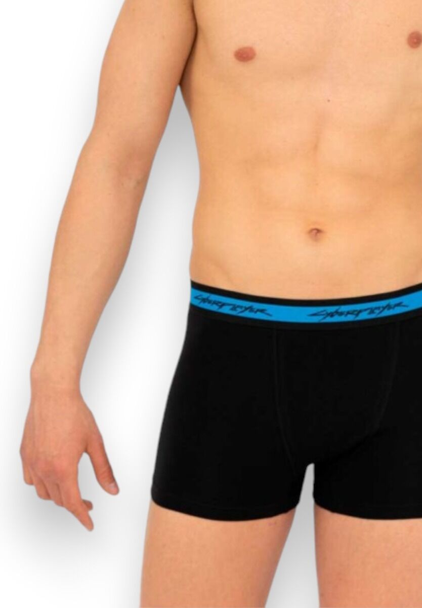 Boxer Ανδρικό Nina Club Black & Blue Cyber