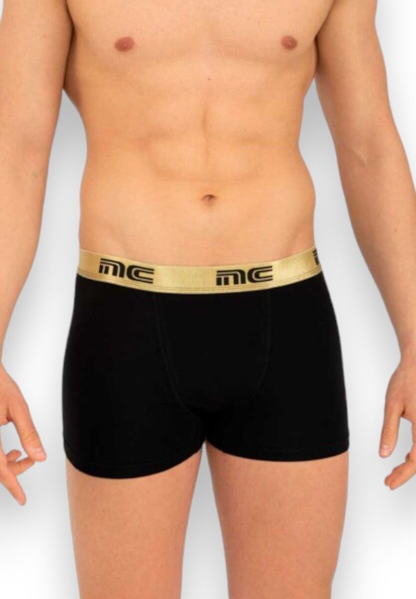 Boxer Ανδρικό Nina Club Black & Gold Metal