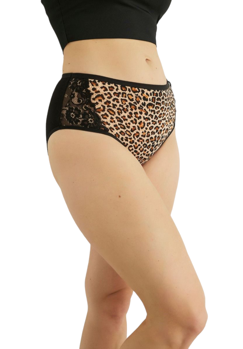 Σλιπ Sexen Mini Leopard ψηλοκάβαλο 5 Τεμ.
