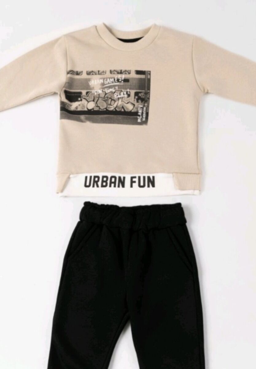 Φόρμες παιδικές ζεστές Urban Fan Mc Anty