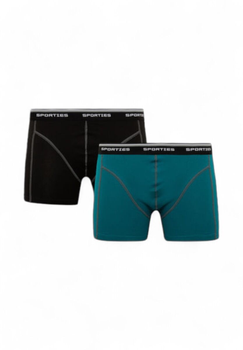 Boxer ανδρικό Sporties Fit Regular Minerva 2 Τεμ.