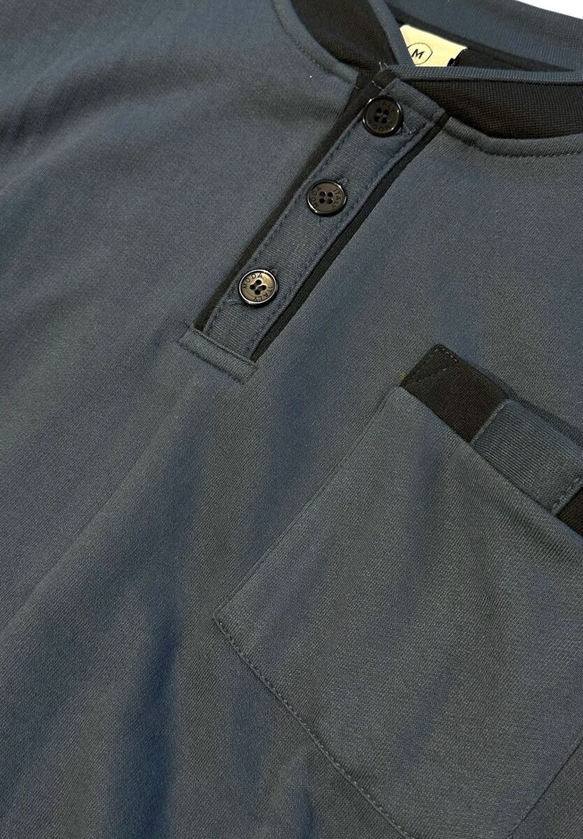 Ανδρική Βαμβακερή Πιτζάμα Φούτερ Collection Blue Heritage
