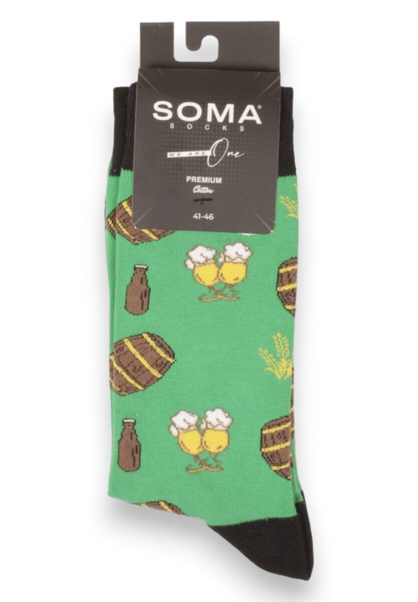 Κάλτσες ανδρικές Beer Soma Green