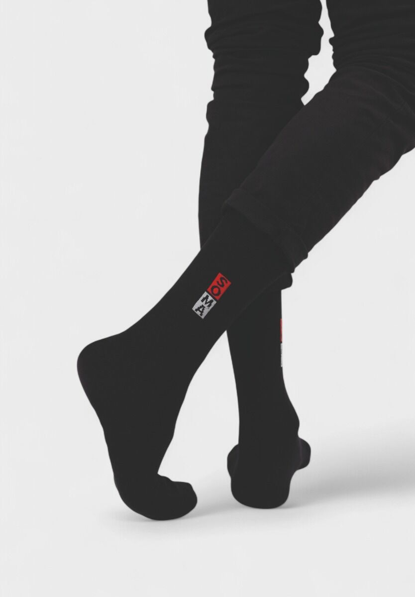 Ανδρική κάλτσα Soma Socks King Black – Premium Cotton
