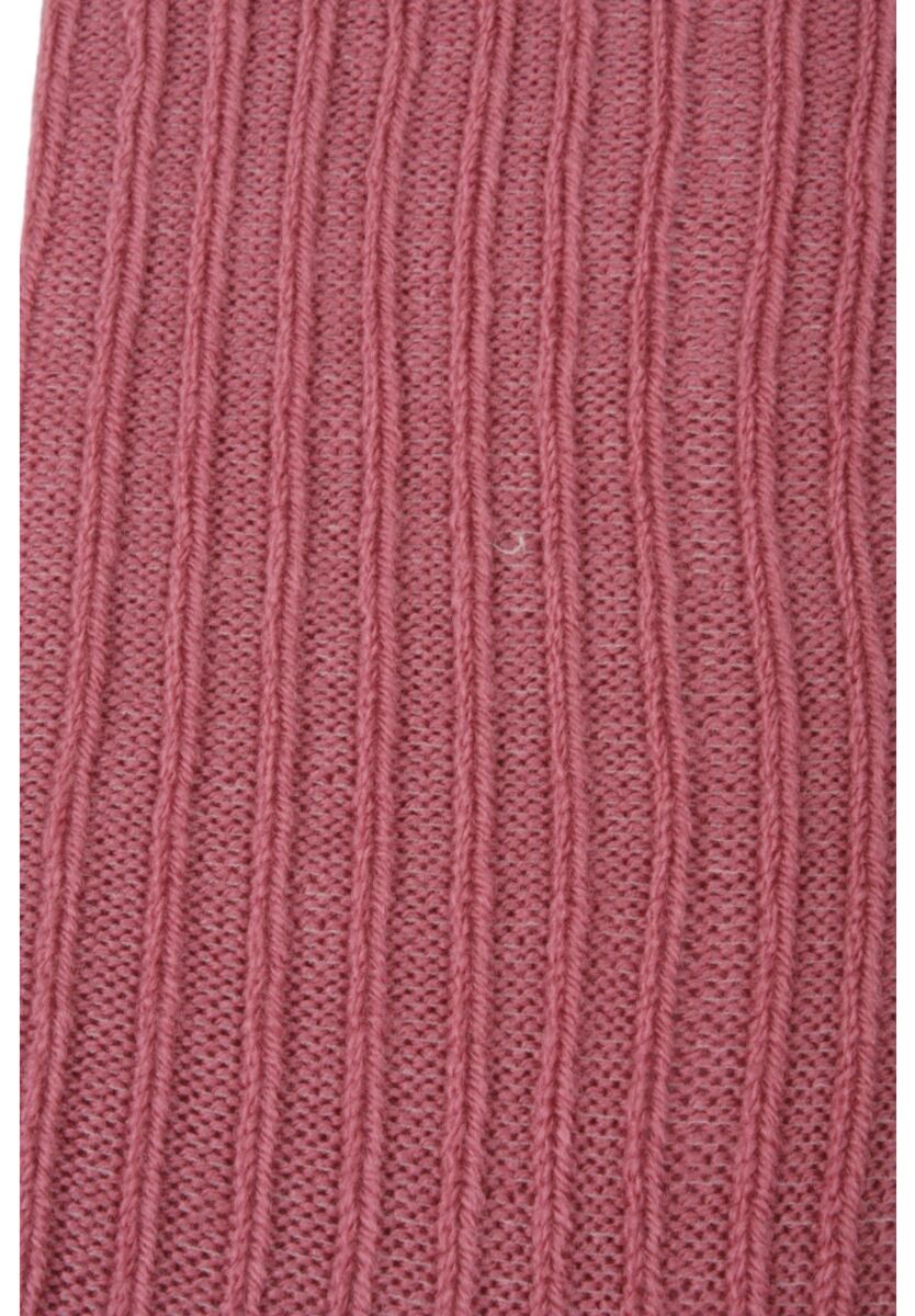Κάλτσες γυναικείες Rib μάλλινες Soma Pink
