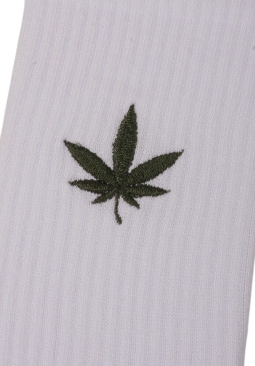 Κάλτσες ανδρικές Rib με κέντημα Soma Marijuana 