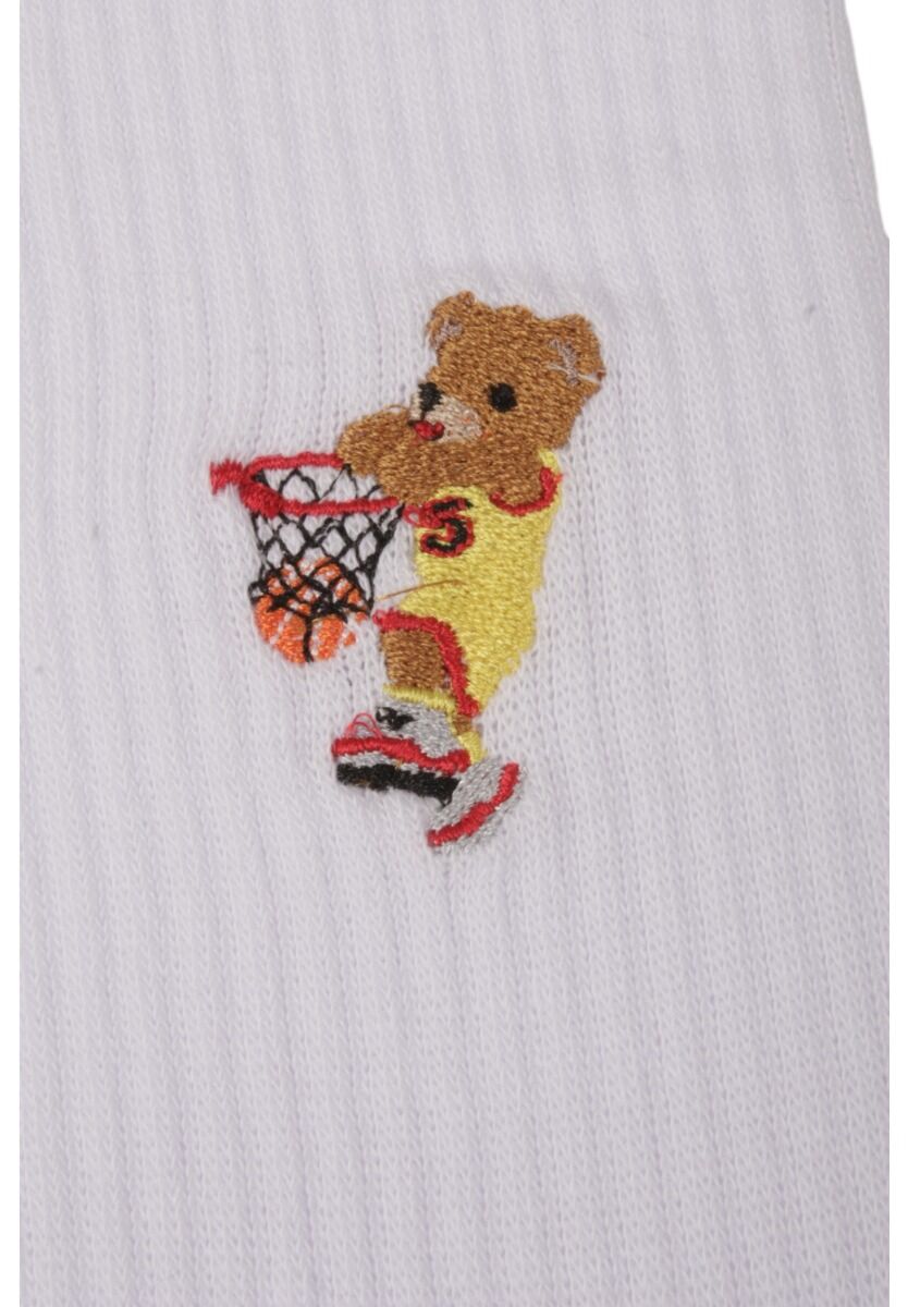 Κάλτσες ανδρικές Rib με κέντημα Soma Teddy