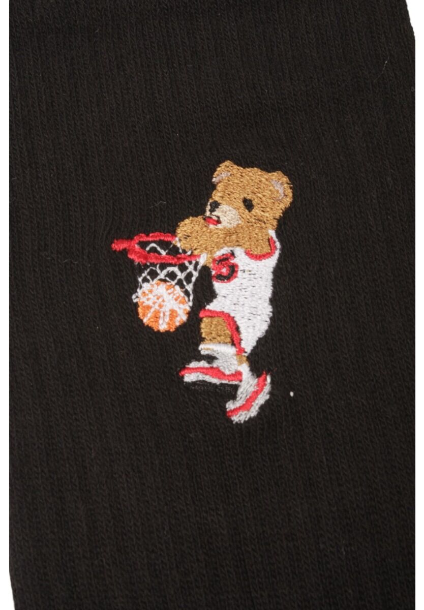 Κάλτσες ανδρικές Rib με κέντημα Soma Teddy