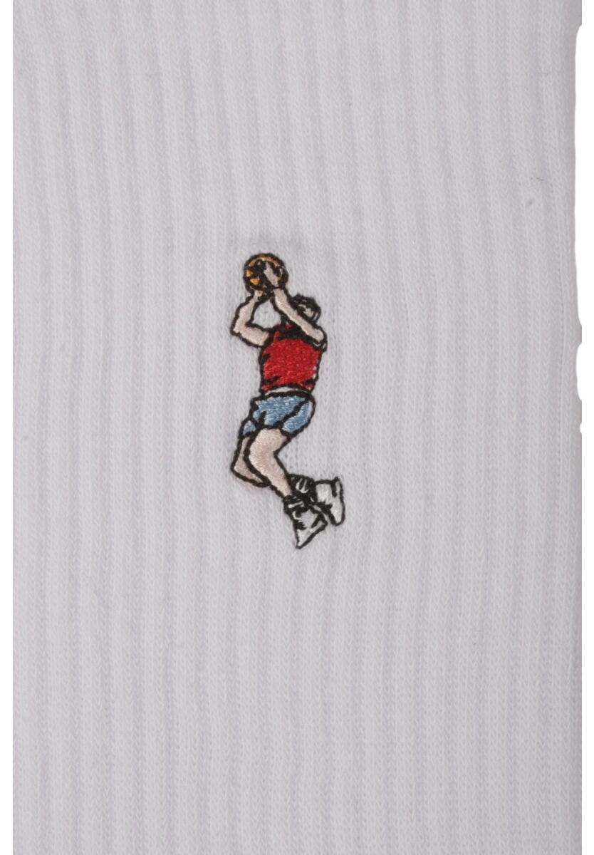 Κάλτσες ανδρικές Rib με κέντημα Soma Basketball