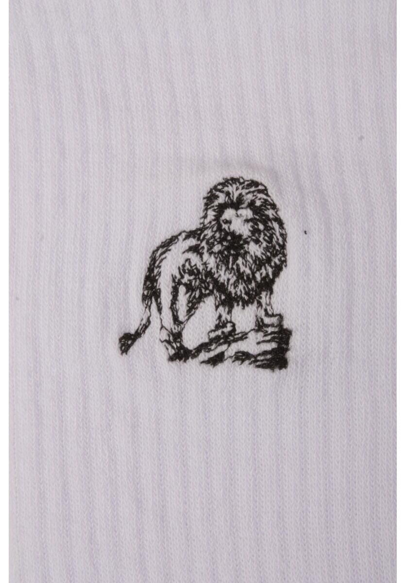 Κάλτσες ανδρικές Rib με κέντημα Soma Lion