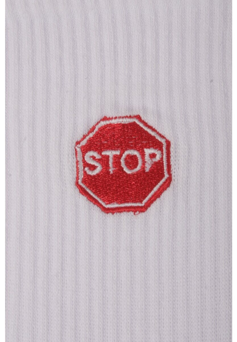 Κάλτσες ανδρικές Rib με κέντημα Soma Stop