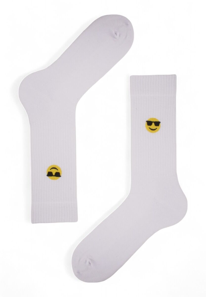 Κάλτσες Unisex Rib με κέντημα Soma So Cool