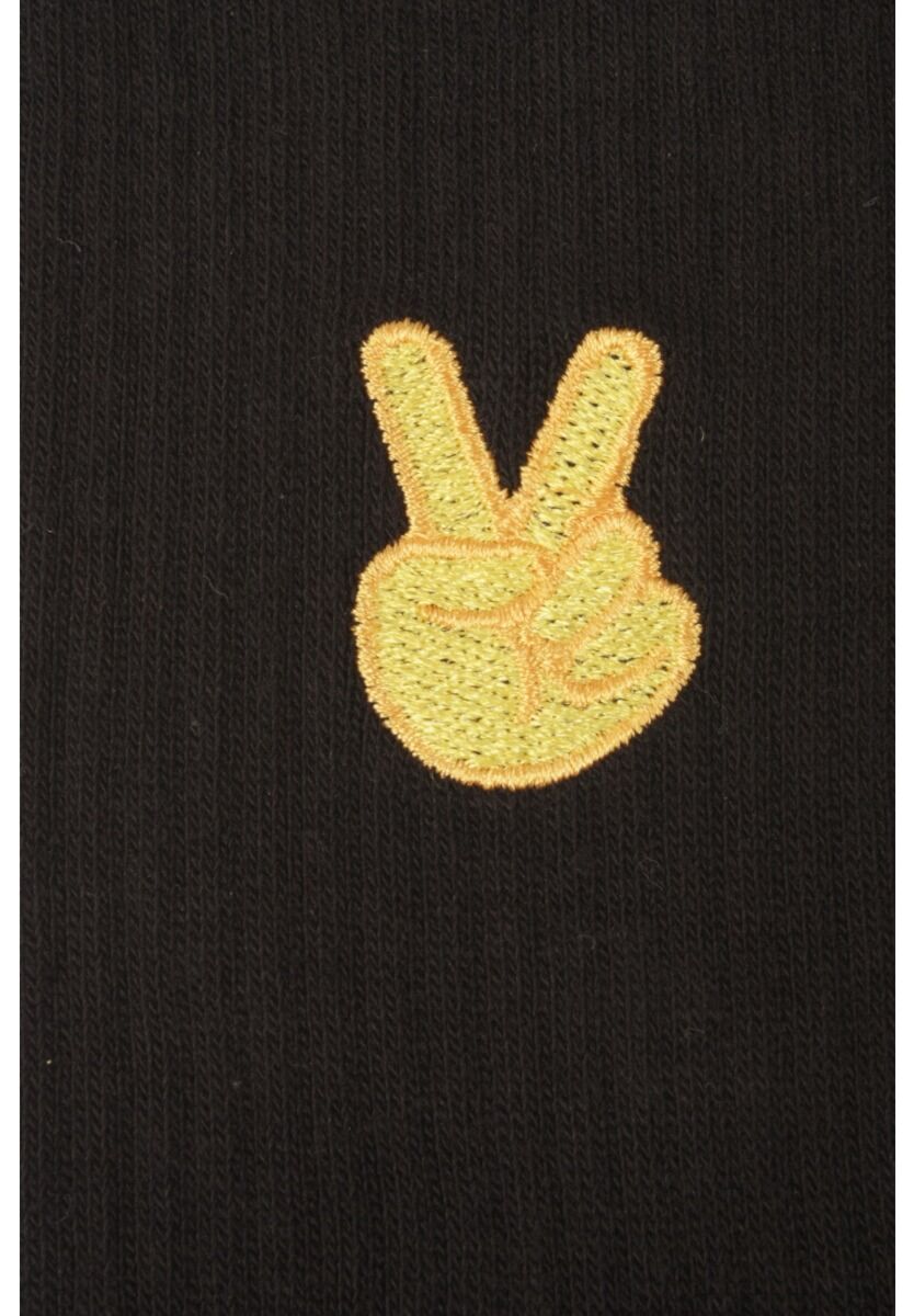 Κάλτσες Unisex Rib με κέντημα Soma Peace