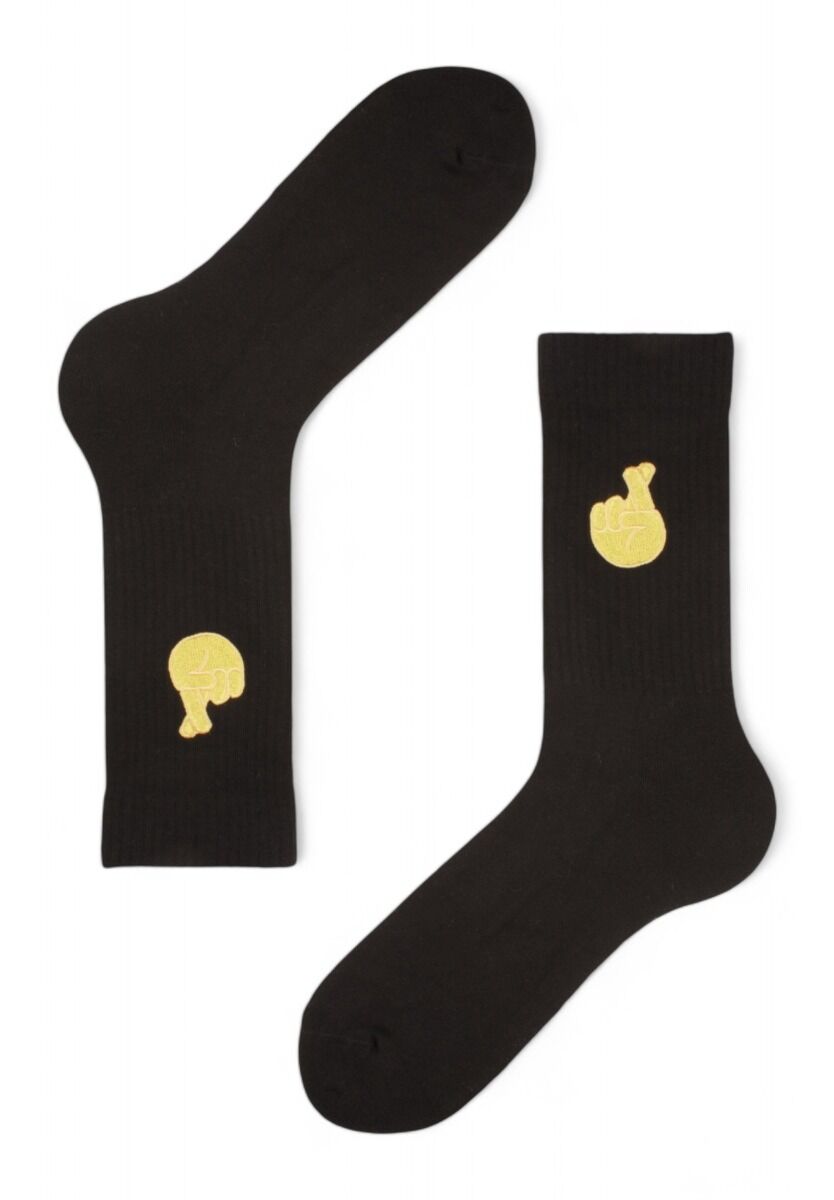 Κάλτσες Unisex Rib με κέντημα Soma Cool 