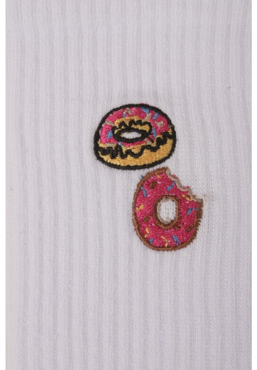 Κάλτσες γυναικείες Rib με κέντημα Soma Donuts