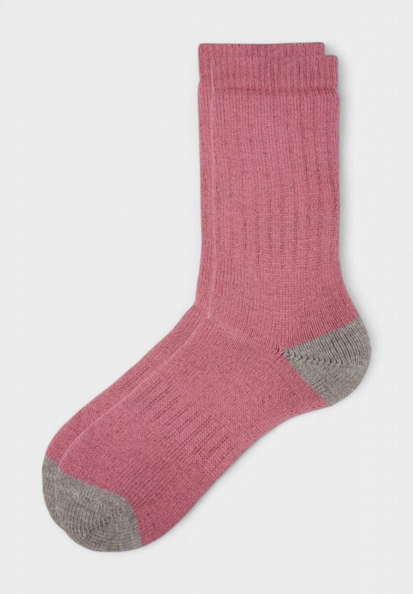 Κάλτσες γυναικείες ισοθερμικές μαλλί Thermal Soma Pink