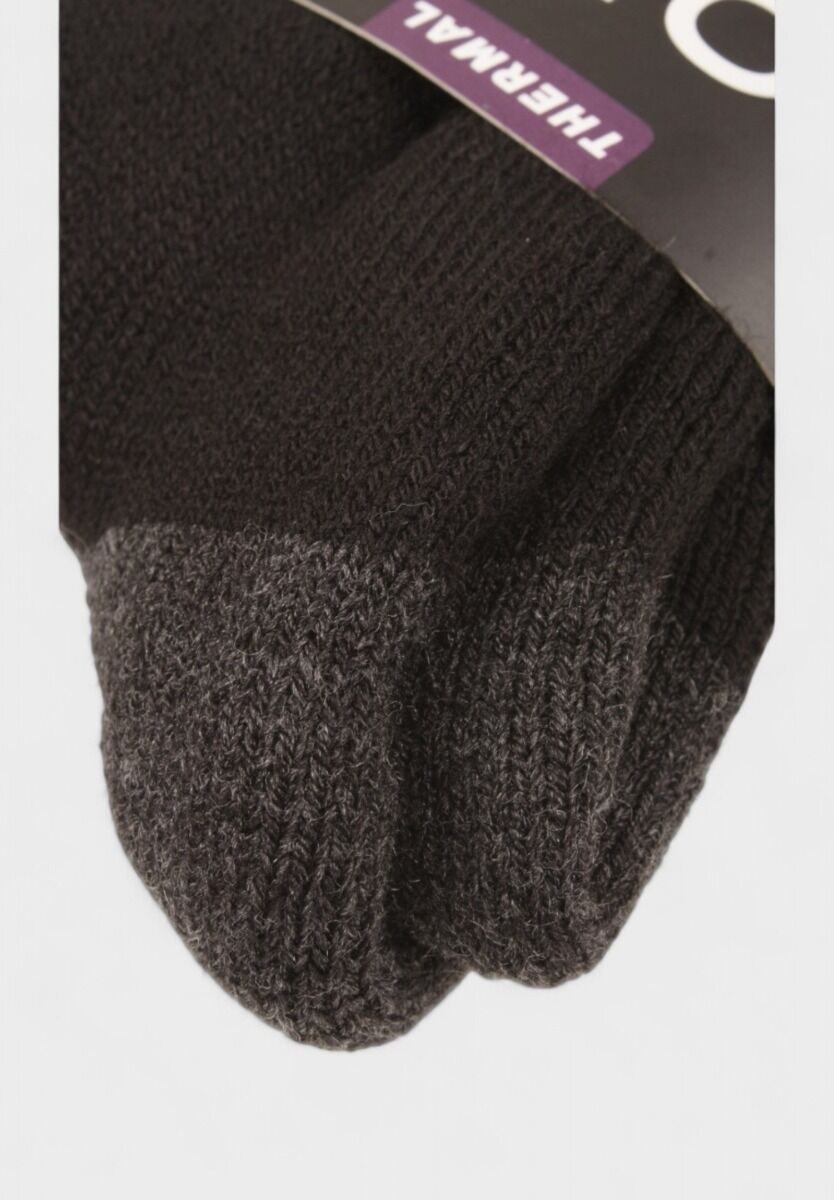 Κάλτσες γυναικείες ισοθερμικές μαλλί Thermal Soma Black