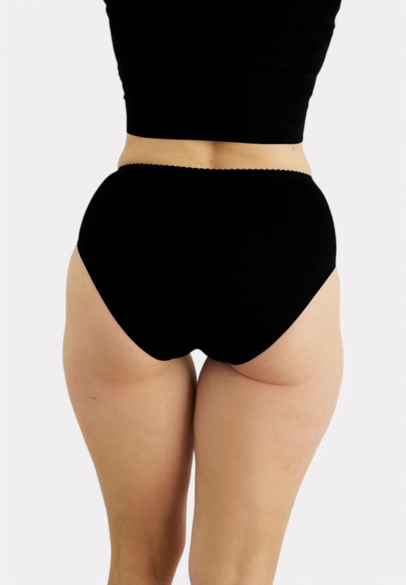 Σλιπ Γυναικεια Ψηλοκαβαλα Sexen 3/4 Hyacinth Black 5 Τεμ.