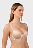 Γυναικείο push-up σουτιέν New Bra μπεζ με αποσπώμενες τιράντες – B cup

