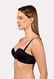 Strapless Laser-Cut σουτιέν B Cup New Bra Lingerie μαύρο