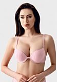 Double Push Up B CUP New Bra – Ροζ Σουτιέν με Διπλή Ενίσχυση

