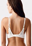 Πίσω όψη με λευκή δαντέλα – σουτιέν New Bra Push-Up χωρίς μπανέλα

