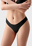 Εσώρουχο New Bra Seamless μαύρο με ρίγες και σιλικόνη

