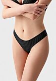 Εσώρουχο New Bra Seamless μαύρο με ρίγες και σιλικόνη

