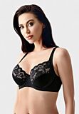 Σουτιέν χωρίς ενίσχυση με δαντέλα New Bra Lingerie σε μαύρο χρώμα

