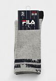 FILA παιδικές κάλτσες για αγόρι F8091 Misty Grey – σετ 3 ζευγάρια