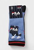 fila παιδικες καλτσες για αγορι F8093 City σε συσκευασία 3 τεμαχίων