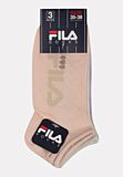 Κοντές γυναικείες κάλτσες FILA F1430 – Ροδακινί, Εκρού, Λιλά