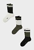 fila-ανδρικές-κάλτσες-3pack-μαύρο-λευκό-χακί