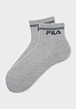 Fila παιδικές αθλητικές κάλτσες με αντιολισθητικά ταπάκια γκρι και μπλε