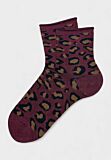 Σετ 4 γυναικείες bamboo κάλτσες leopard σε πολλαπλά χρώματα – Soma Socks
