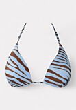 Γυναικείο μαγιό τρίγωνο animal print με παρεό SE53105-1

