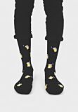 Ανδρική κάλτσα Soma Socks Drink Beer μαύρη με σχέδιο μπύρες