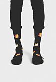 Ανδρική κάλτσα Soma Socks “Yes” μαύρη με πολύχρωμο κόμικ σχέδιο