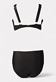 Γυναικείο Μαγιό Μαύρο Set Bralette & Ψηλόμεσο – Closet22