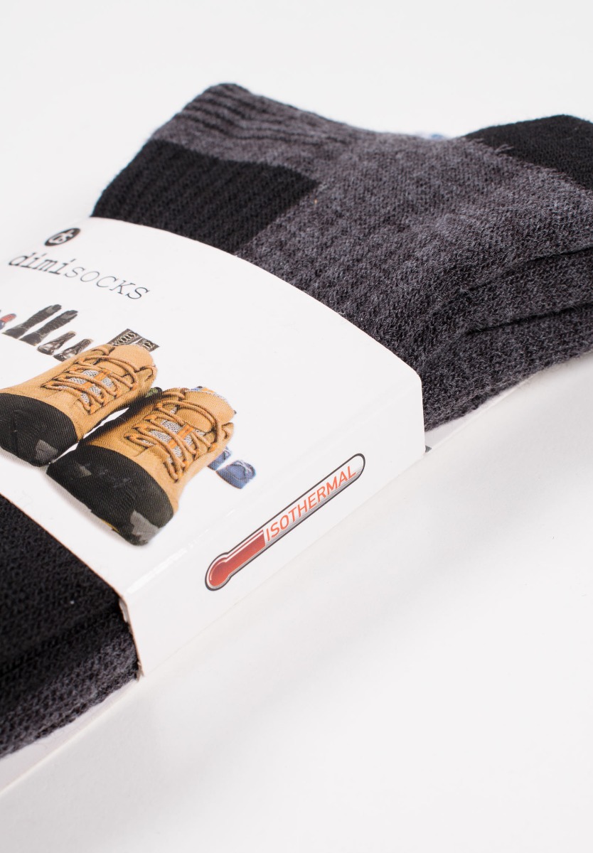 Κάλτσες ισοθερμικές Dimisocks ΚΑ1200-Μαύρο φωτογραφία
