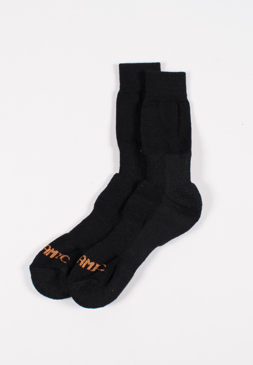 Dimisocks Κάλτσες ισοθερμικές κοντές Dimi Socks Thnermal Socks DS11004-Μαύρο