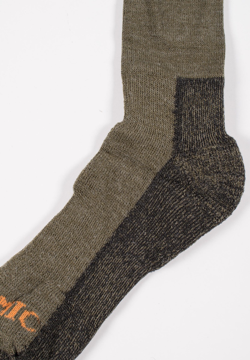 Κάλτσες ισοθερμικές κοντές Dimi Socks Thnermal Socks DS11004-Χακί φωτογραφία