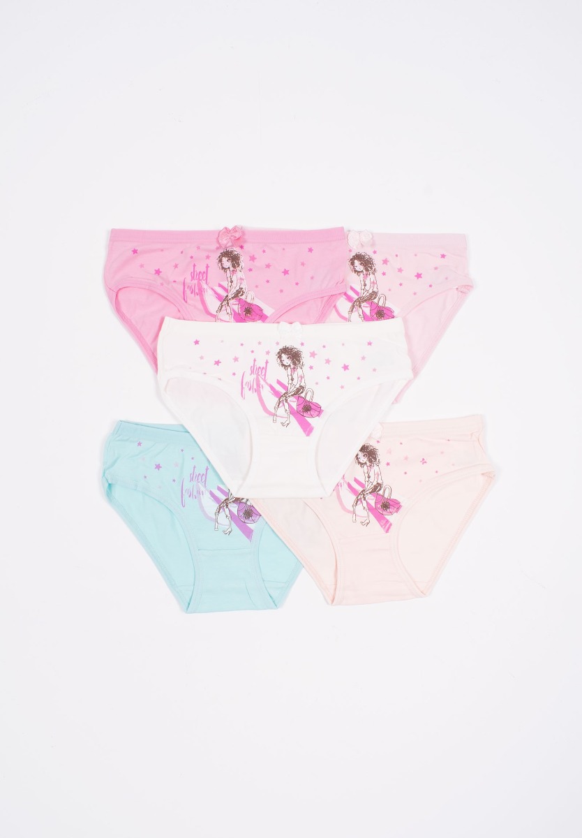 Biyo Σλιπάκια βρεφικά Girl 5 Τεμ. 1296-1