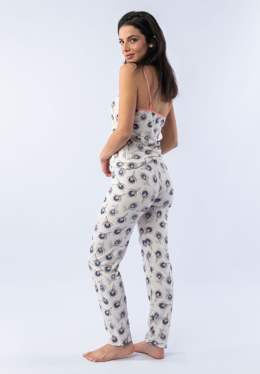 Πιτζάμα γυναικεία με τιράντα Feather 24232 φωτογραφία